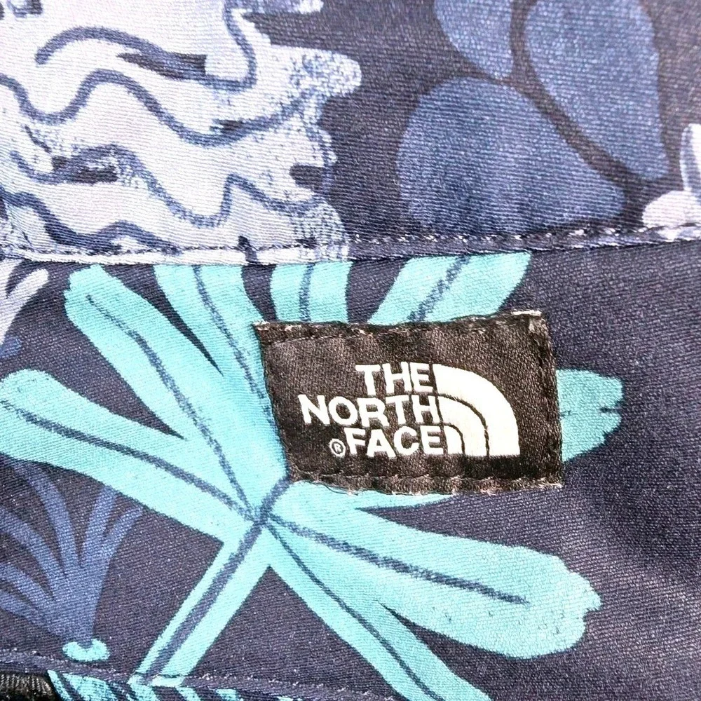 The North Face Men's Navy Floral Hybrid Shorts